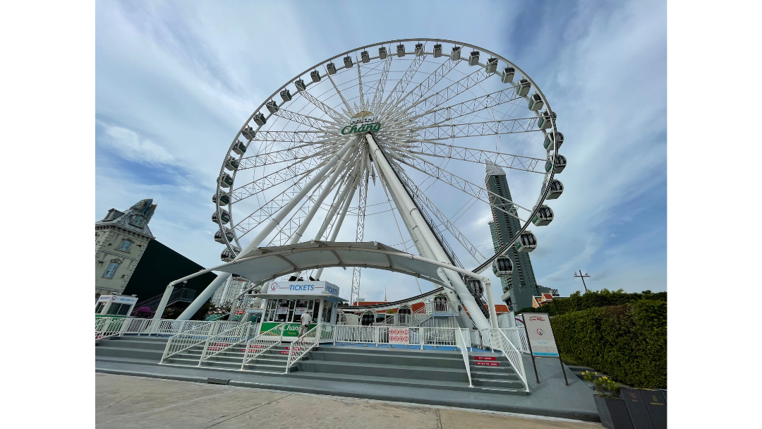 Asiatique, the waterfront, The Big Wheel, Chang, Bangkok, Thailand